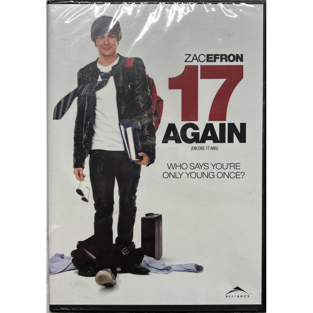 17 Again (DVD, 2009) (Zac Efron) NEW, Sealed